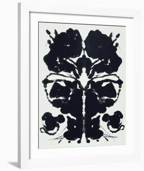 Rorschach-Andy Warhol-Framed Giclee Print