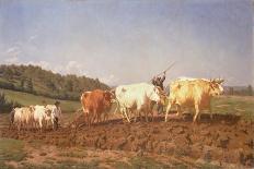 Ploughing in the Nivernais, 1850-Rosa Bonheur-Giclee Print
