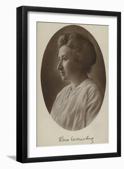Rosa Luxemburg, German Philosopher and Socialist Revolutionary-null-Framed Photographic Print