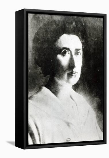 Rosa Luxemburg-German photographer-Framed Premier Image Canvas