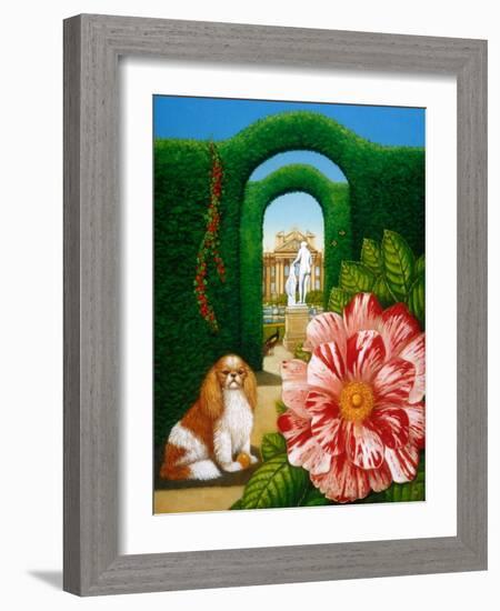 Rosa Mundi, 1995-Frances Broomfield-Framed Giclee Print