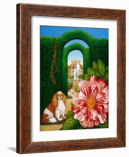 Rosa Mundi, 1995-Frances Broomfield-Framed Giclee Print