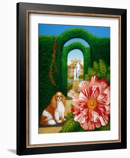 Rosa Mundi, 1995-Frances Broomfield-Framed Giclee Print