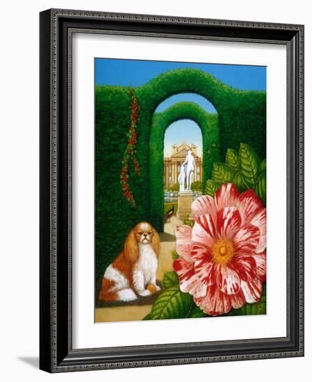 Rosa Mundi, 1995-Frances Broomfield-Framed Giclee Print