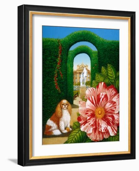 Rosa Mundi, 1995-Frances Broomfield-Framed Giclee Print