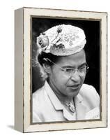 Rosa Parks Woman Who Touched Off Montgomery, Alabama Bus Boycott by African Americans-Paul Schutzer-Framed Premier Image Canvas