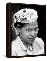 Rosa Parks Woman Who Touched Off Montgomery, Alabama Bus Boycott by African Americans-Paul Schutzer-Framed Premier Image Canvas