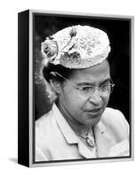 Rosa Parks Woman Who Touched Off Montgomery, Alabama Bus Boycott by African Americans-Paul Schutzer-Framed Premier Image Canvas
