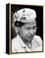Rosa Parks Woman Who Touched Off Montgomery, Alabama Bus Boycott by African Americans-Paul Schutzer-Framed Premier Image Canvas