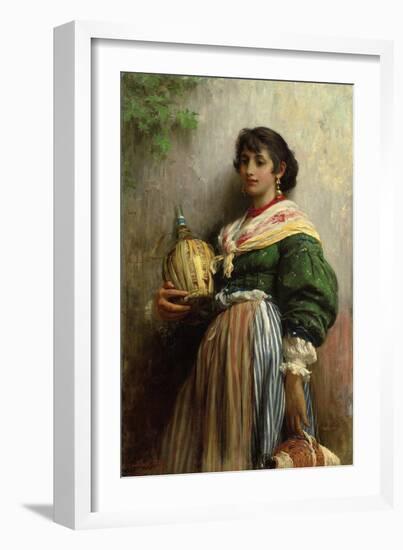Rosa Siega, 1876-Sir Samuel Luke Fildes-Framed Giclee Print