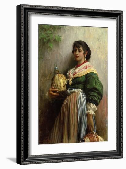 Rosa Siega, 1876-Sir Samuel Luke Fildes-Framed Giclee Print