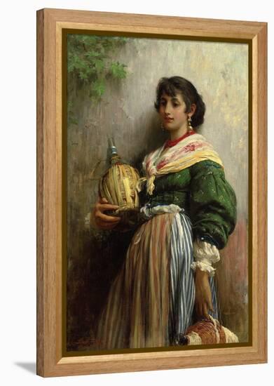 Rosa Siega, 1876-Sir Samuel Luke Fildes-Framed Premier Image Canvas