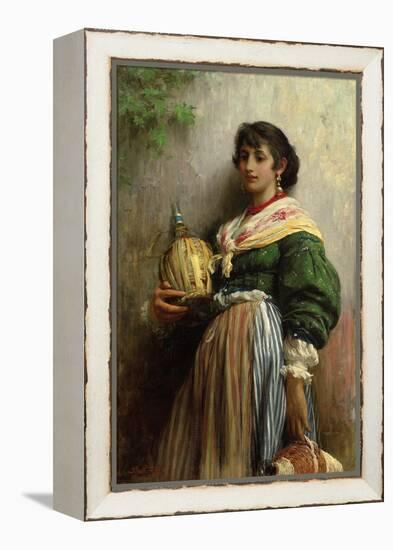 Rosa Siega, 1876-Sir Samuel Luke Fildes-Framed Premier Image Canvas