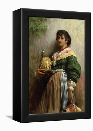 Rosa Siega, 1876-Sir Samuel Luke Fildes-Framed Premier Image Canvas