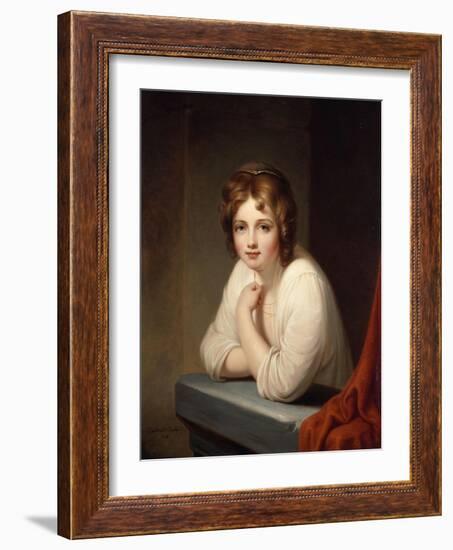 Rosalba, 1846-Frederic Edwin Church-Framed Giclee Print