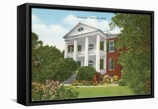 Rosalie, Natchez, Mississippi-null-Framed Stretched Canvas