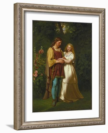 Rosalind and Orlando-John Faed-Framed Giclee Print