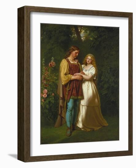 Rosalind and Orlando-John Faed-Framed Giclee Print