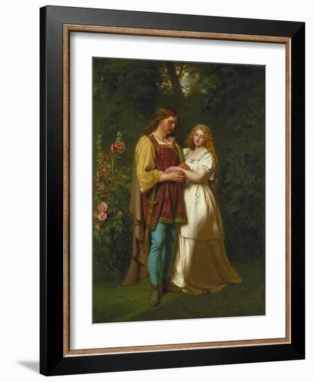 Rosalind and Orlando-John Faed-Framed Giclee Print