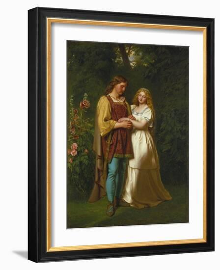 Rosalind and Orlando-John Faed-Framed Giclee Print