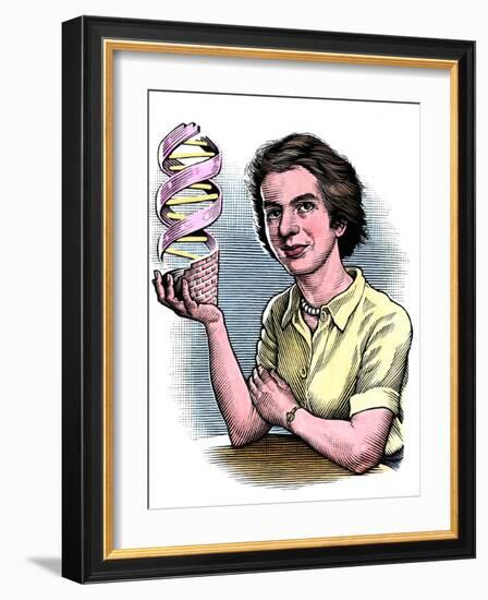 Rosalind Franklin, British Chemist-Bill Sanderson-Framed Photographic Print