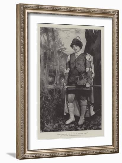 Rosalind, in the Exhibition of the Royal Institute of Painters in Water Colours-Sir James Dromgole Linton-Framed Giclee Print