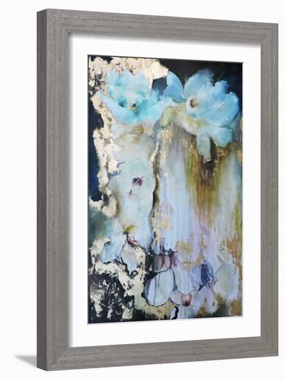 Rosas en las Rocas-Leticia Herrera-Framed Art Print