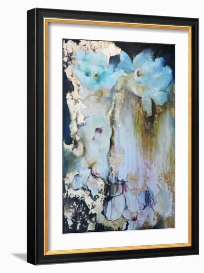 Rosas en las Rocas-Leticia Herrera-Framed Art Print