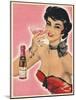 Rosayne, Champagne Alcohol, UK, 1954-null-Mounted Giclee Print