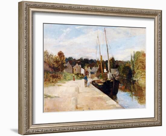 Rosbras, Brittany, 1866-67-Morisot-Framed Giclee Print