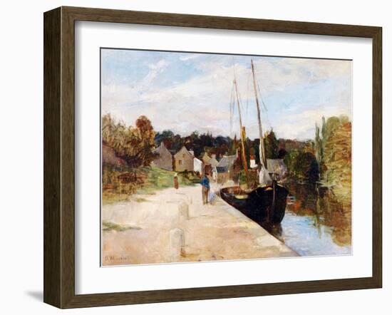 Rosbras, Brittany, 1866-67-Morisot-Framed Giclee Print