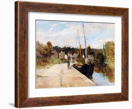 Rosbras, Brittany, 1866-67-Morisot-Framed Giclee Print