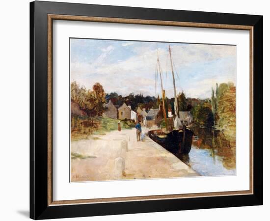 Rosbras, Brittany, 1866-67-Morisot-Framed Giclee Print