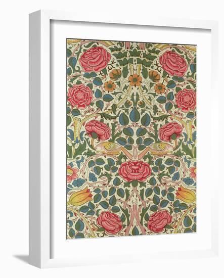 Rose, 1883-William Morris-Framed Giclee Print