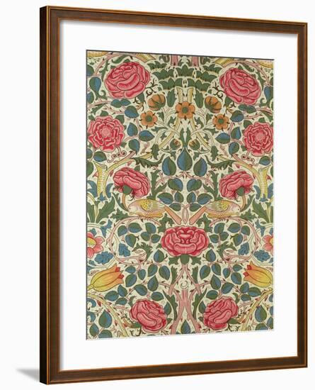 Rose, 1883-William Morris-Framed Premium Giclee Print