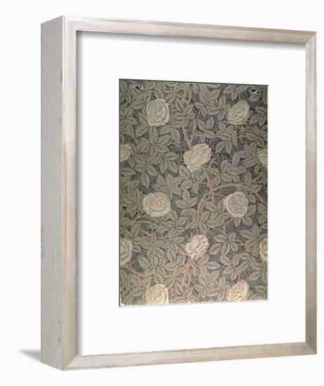 "Rose-90" Wallpaper Design-William Morris-Framed Premium Giclee Print