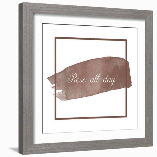 Rose All Day-Sheldon Lewis-Framed Art Print