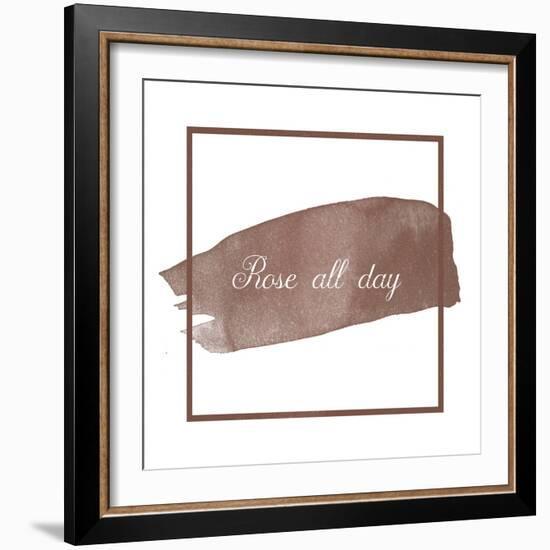 Rose All Day-Sheldon Lewis-Framed Art Print
