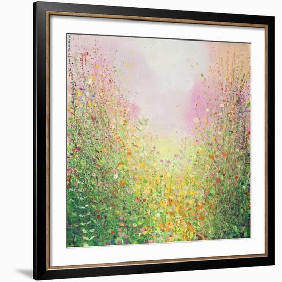 Rose and Lime-Sandy Dooley-Framed Art Print