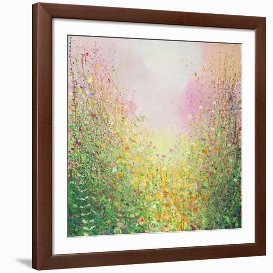 Rose and Lime-Sandy Dooley-Framed Art Print