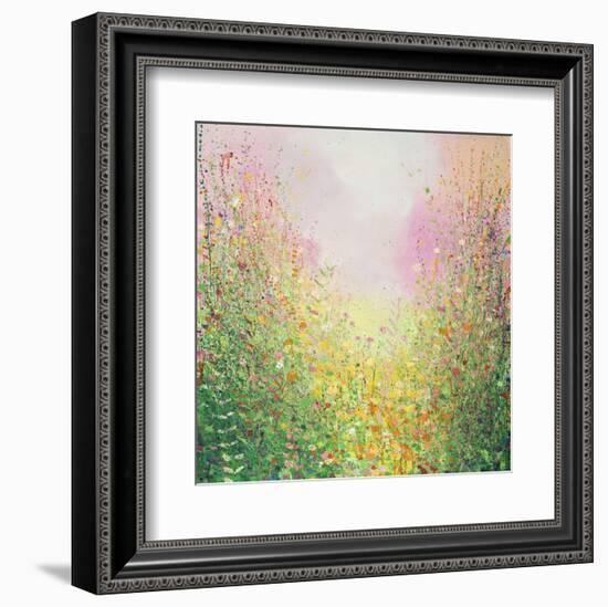 Rose and Lime-Sandy Dooley-Framed Art Print