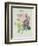 Rose, Anemone and Clematide-Pierre-Joseph Redouté-Framed Giclee Print