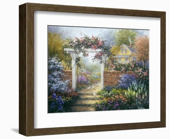 Rose Arbor-Nicky Boehme-Framed Giclee Print