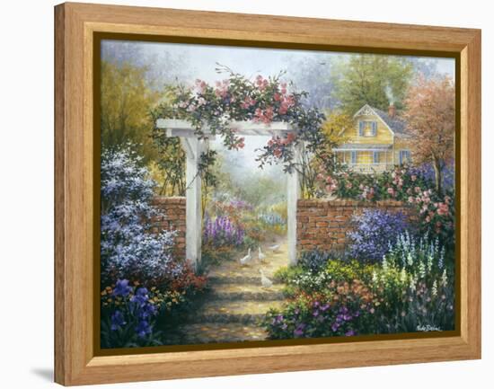 Rose Arbor-Nicky Boehme-Framed Premier Image Canvas