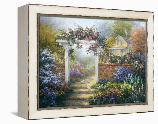 Rose Arbor-Nicky Boehme-Framed Premier Image Canvas