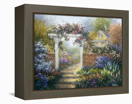 Rose Arbor-Nicky Boehme-Framed Premier Image Canvas