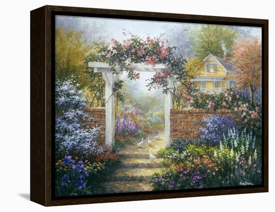 Rose Arbor-Nicky Boehme-Framed Premier Image Canvas