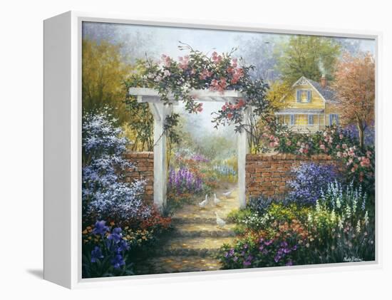 Rose Arbor-Nicky Boehme-Framed Premier Image Canvas