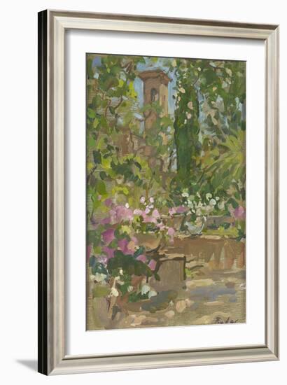 Rose Arch, Languedoc-Susan Ryder-Framed Giclee Print
