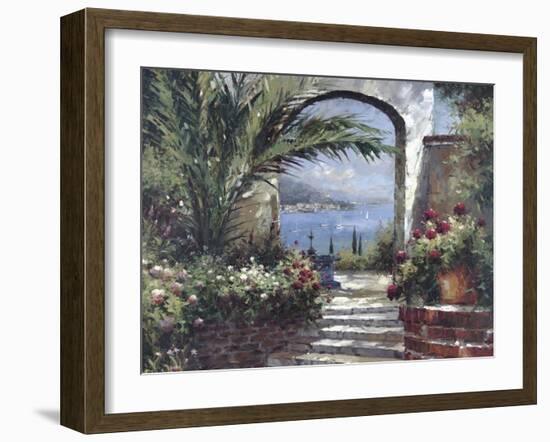 Rose Arch-Peter Bell-Framed Art Print